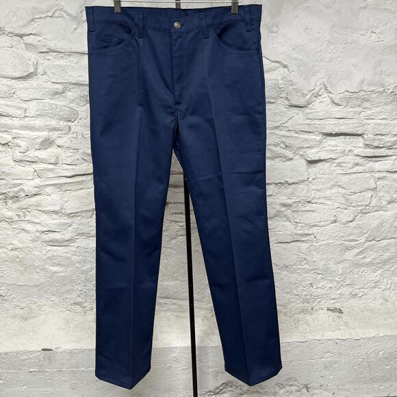 Vintage 80s Levi's Saddleman Boot Cut Jeans 38x33 (36x31 Actual) 517 1118 USA